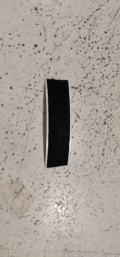1AC2195L100 - VELCRO MASCHIO ADESIVO NERO MM 25 L=100 MM