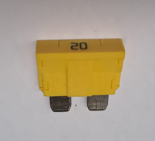 1AC8752 - FUSIBILE GIALLO A LAMA 20A 80V