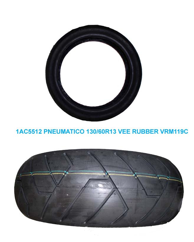 1AC5512 - PNEUMATICO 130/60R13 VEE RUBBER VRM1 19C - T2