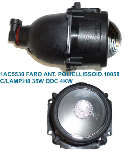 1AC5530 - FARO ANT. POLIELLISSOID. C/LAMP.H8 35W - KL5