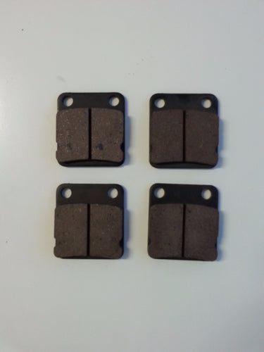 1AC5653 - PASTIGLIE FRENO POSTERIORI (4 PZ - PER 2 RUOTE) - KI6